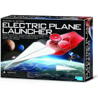 4M Science In Action/electric Plane Launcher Science Kits Rood