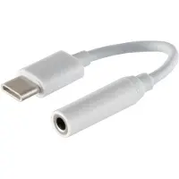 Shiverpeaks USB C — 3.5mm Klinke (Headset adapter), Audio-adapters, Wit