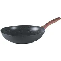 Sambonet Wokpan Rock'N'Rose Black 28 cm