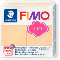 Staedtler soft boetseerklei 57 g perzik
