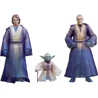 Star Wars Force Spirits - Anakin Skywalker - Yoda - Obi-Wan Kenobi - Star Wars The Black Series