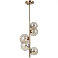 ITALUX Hanglamp CANELLO PND-406007-V5-HBR van