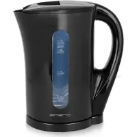Emerio Waterkoker 1.7 Liter - Oververhittingsbeveiliging - Automatische Uitschakeling - Water niveau indicator - Elektrische Waterkoker 2200W - WK-123483 - Zwart