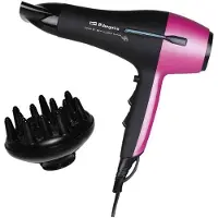 Orbegozo SE 2320, zwart, roze, ophangklem, 2200 W, 2200 W, 220-240 V, 50 Hz