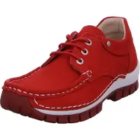 Wolky Dames Veterschoenen 04701 Fly Summer Rood