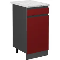 Vicco R-Line Keukenonderkast – 40 cm WB Marmer Rood