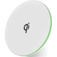 MMOBIEL Draadloze Oplader 15W Qi Opladen – Wireless Charging Pad - iPhone Oplader – Samsung Oplader – Oplaad-pad ook voor AirPods en Galaxy Buds – Draadloze Qi Snellader – Kleur Wit