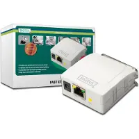 Digitus Fast Ethernet printserver, parallel, wit