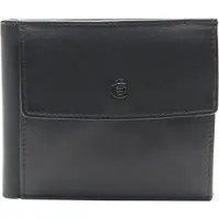 Esquire Portemonnee Logo Pocket Wallet Black Zwart