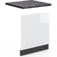 Vicco Fame-Line Frontpaneel – 60 cm, WB Antraciet Wit Hoogglans
