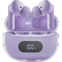 Intenso Buds Plus T313AE lila In Ear headset Bluetooth Stereo Lila Noise Cancelling Mobiele telefoon