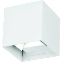 Nova Luce Vierkante opbouwspot Como antiek bruin