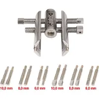 Ks Tools 450.0180 Vario-moeren- en dopsleutelset, 13-delig
