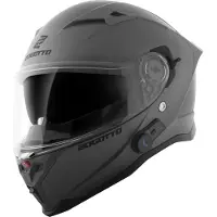 Bogotto H153 BT Mat Grijs Bluetooth Helm Maat XS