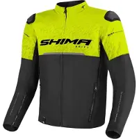 SHIMA Drift Zwart Geel Textiele Motorjas Maat XL