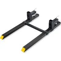 Vevor palletvork 1090x70x230mm vorkenbord 907kg laadvermogen vorken 109cm totale lengte met 76cm vorkblad heftruck 495-915mm verstelbare heftrucktanden frontlader palletframe