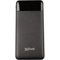 Xcell Powerbank 10000 mAh LiPo Zwart Statusweergave
