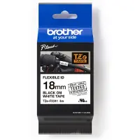 Brother TZe-FX241 Tape Zwart op wit (18 mm)