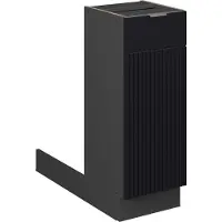 Vicco Fame-Line Keukeneiland – 30 cm zonder werkblad Zwart gestreept