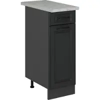 Vicco R-Line Keukenonderkast – 30 cm WB Marmer Antraciet landhuis