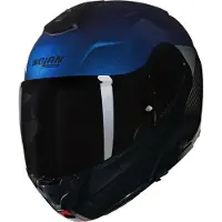 Nolan X-1005 Ultra Carbon helm, speciale lak, N-Com compatibel, blauw/zwart, maat M (58)