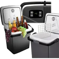 OEM Campingkoelkast, Minikoelkast - 27L inhoud - Kleine Drankenkoelkast, Minibar, Draagbare Koelbox voor Kamperen, Kantoor, Tuin, Picknick, Outdoor