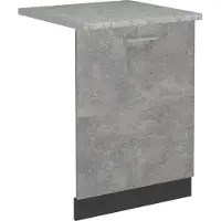 Vicco R-Line Vaatwasserfrontpaneel – 60 cm, WB Antraciet Beton
