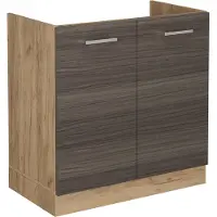 Vicco R-Line Wastafelkast – 80 cm zonder werkblad Edel grijs