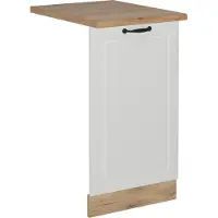 Vicco R-Line Vaatwasserfrontpaneel – 45 cm, WB Eik Wit Landhuis