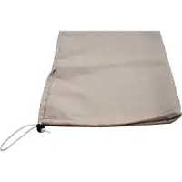 MCW Beschermhoes voor 3m Parla parasol, hoes met koord ~ crème