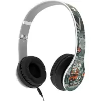 Akashi , hoofdtelefoon met geïntegreerde microfoon, design uit Londen, zwart