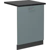 Vicco R-Line Vaatwasserfrontpaneel – 60 cm, WB Antraciet Blauw-grijs