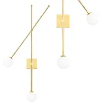 Toolight Wandlamp APP1594-2W Gold