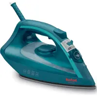 Tefal Virtuo FV1739E0, Stoom- en droogstrijkijzer, Keramische strijkzool, 90 g/min, Blauw, 24 g/min, 2000 W
