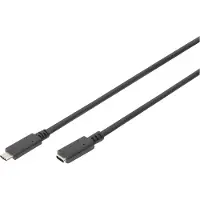 Digitus AK-300210-015-S USB Type-C Verlängerungskabel, Type-C - C