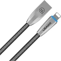 Usams U-Light Lightning Kabel Grijs 1.2m - Snel Laden & Data