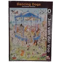 Puzzelman Dansende Honden – Jan van der Voo Puzzel 1000 Stukjes