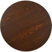 vidaXL Bistrotafel 60 cm MDF donkerbruin