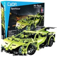 Deqube Sport Car Rc Construction Game 419 Pieces Veelkleurig Kinderen