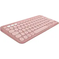 Logitech Pebble Keyboard 2 - K380s Rose Azerty