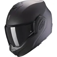 Scorpion Exo-Tech Evo Systeemhelm Mat/Zwart M, unisex