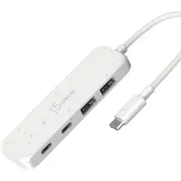 J5CREATE Eco-Friendly USB-C naar 4-poorts Type-C en Type-A Gen 2 Hub