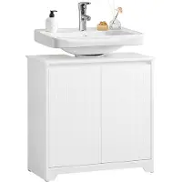SoBuy Wastafelkast - 60 x 30 x 60 cm - wit