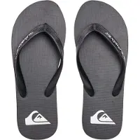Quiksilver Teenslippers 'Molokai' zwart / wit