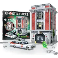 Wrebbit 3D Ghostbusters puzzel hoofdkwartier - 500 stukjes.