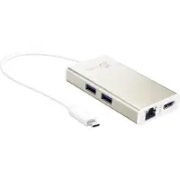 J5 create USB-C Multi-Adapter - HDMI/Ethernet/USB 3.1 HUB/PD 2.0