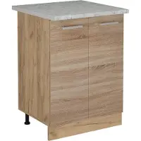 Vicco R-Line Keukenonderkast – 60 cm WB Marmer Sonoma