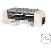 Livoo Aansluitbare raclettegrill - - DOC310C - 2 personen - 450 W - Automatische thermostaat