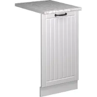 Vicco Fame-Line Vaatwasserfrontpaneel – 45 cm, WB Marmer Wit Landhuis
