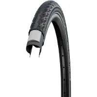 Schwalbe Buitenband Delta Cruiser Plus 26 X 1.75 (47-559) Zwart
